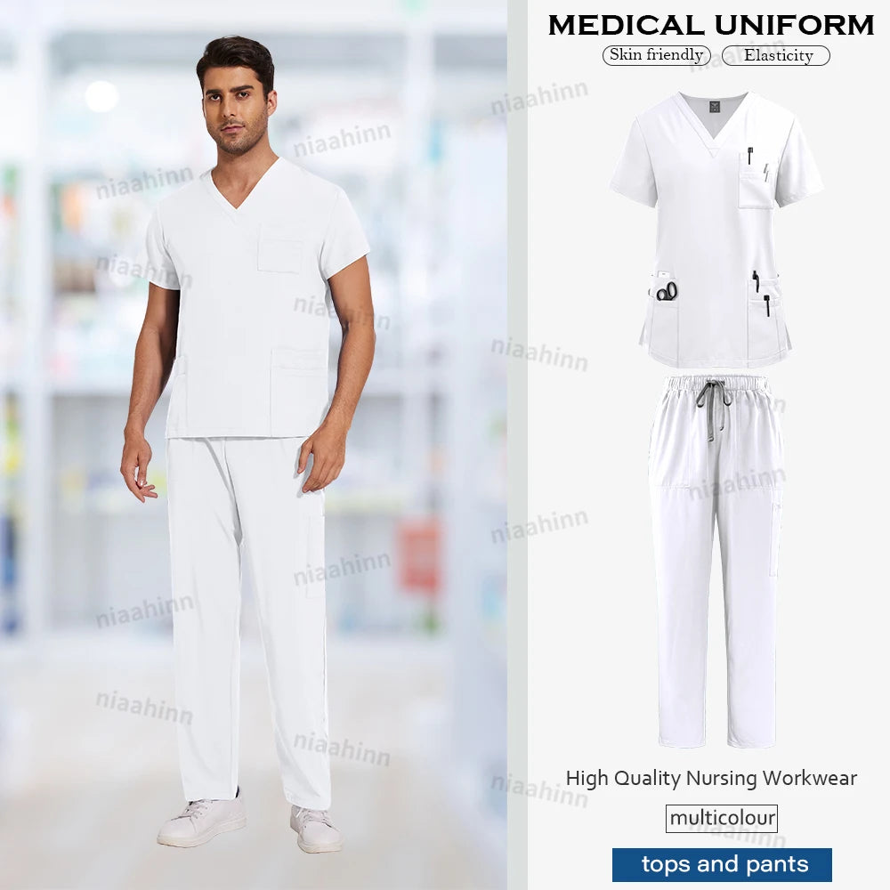 Nursing Scrubs Set