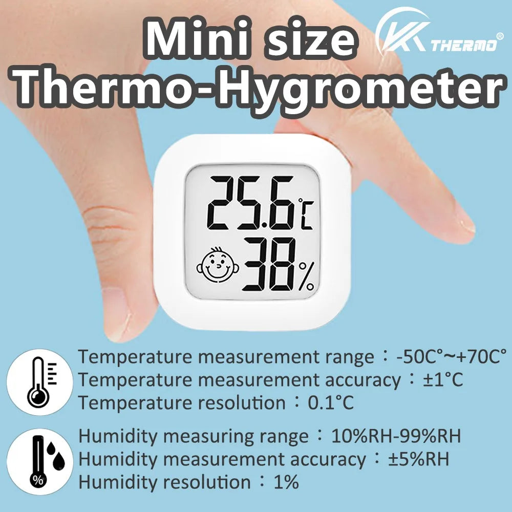 Digital Room Thermometer & Humidity Monitor