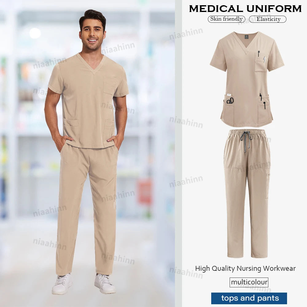 Nursing Scrubs Set