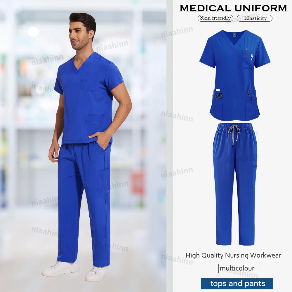 Nursing Scrubs Set