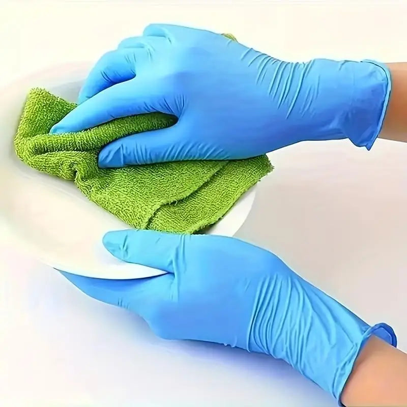 Blue Nitrile Gloves