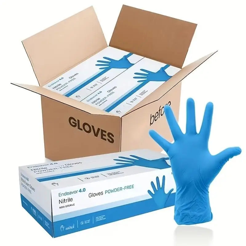 Blue Nitrile Gloves