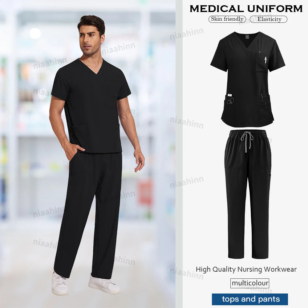 Nursing Scrubs Set