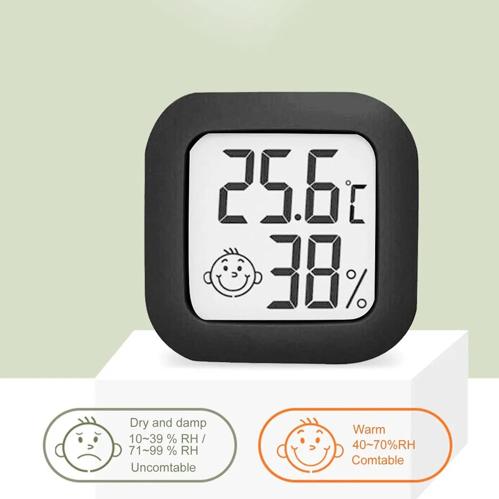Digital Room Thermometer & Humidity Monitor