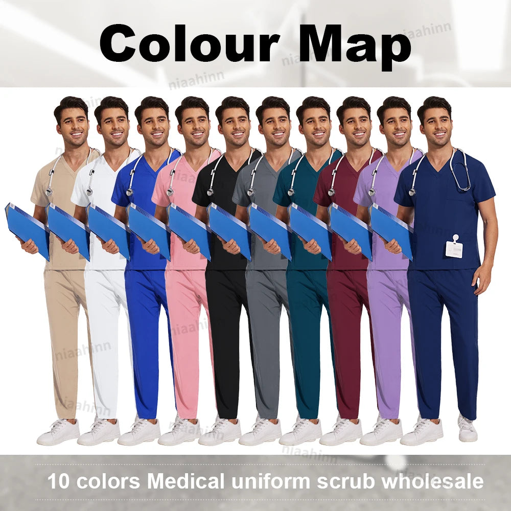 Nursing Scrubs Set