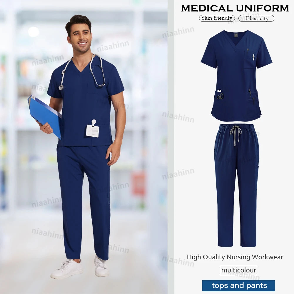 Nursing Scrubs Set